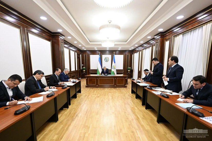 Prezident tadbirkorlarni qo‘llab-quvvatlash va eksportga jalb etish bo‘yicha takliflar ko‘rib chiqdi Prezident tadbirkorlarni qo‘llab-quvvatlash va eksportga jalb etish bo‘yicha takliflar ko‘rib chiqdi