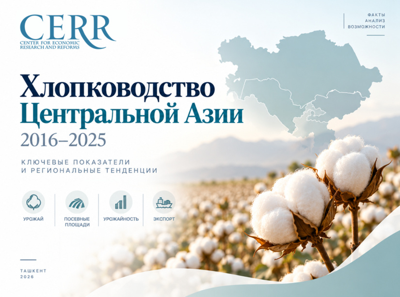 Хлопководство в Центральной Азии в 2016–2025 гг.