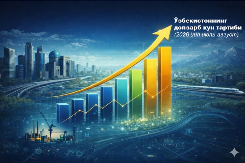 Ўзбекистоннинг долзарб кун тартиби (2026 йил июль-август)
