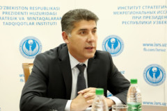 Первый заместитель директора ИСМИ Акрамжон Неъматов
