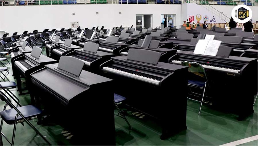 Корейская Booyoung Housing передала узбекским детсадам и школам две тысячи цифровых пианино