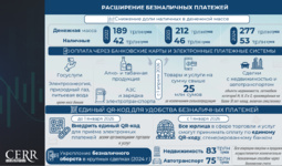 Инфографика: Цифровые платежи становятся ключевым инструментом укрепления прозрачности экономики