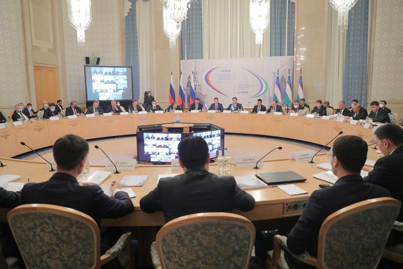 Россия-Ўзбекистон форуми доирасида қарийб 9 млрд долларлик тенг битимлар имзоланди