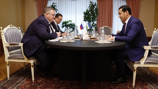 Зампредседателя правительства РФ Алексей Оверчук: в январе – июне 2020 года товарооборот России и Узбекистана составил $2,7 млрд Зампредседателя правительства РФ Алексей Оверчук: в январе – июне 2020 года товарооборот России и Узбекистана составил $2,7 млрд