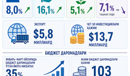 Ҳудуд ва тармоқларда иқтисодий ўсишни таъминлаш бўйича биринчи чорак якунлари таҳлили