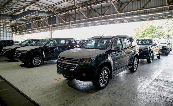 GMнинг Таиланддаги заводи Ўзбекистонга Chevrolet Trailblazer автомобилларини юборди