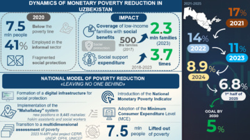 Infographics: Poverty Reduction Dynamics and Reform Outcomes, 2017–2024