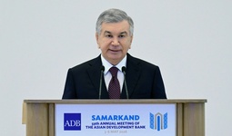 Выступление Президента Узбекистана на ежегодном заседании Совета управляющих АБР