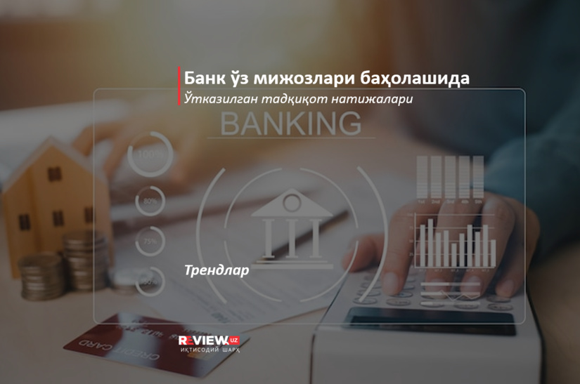 Bank o‘z mijozlari baholashida