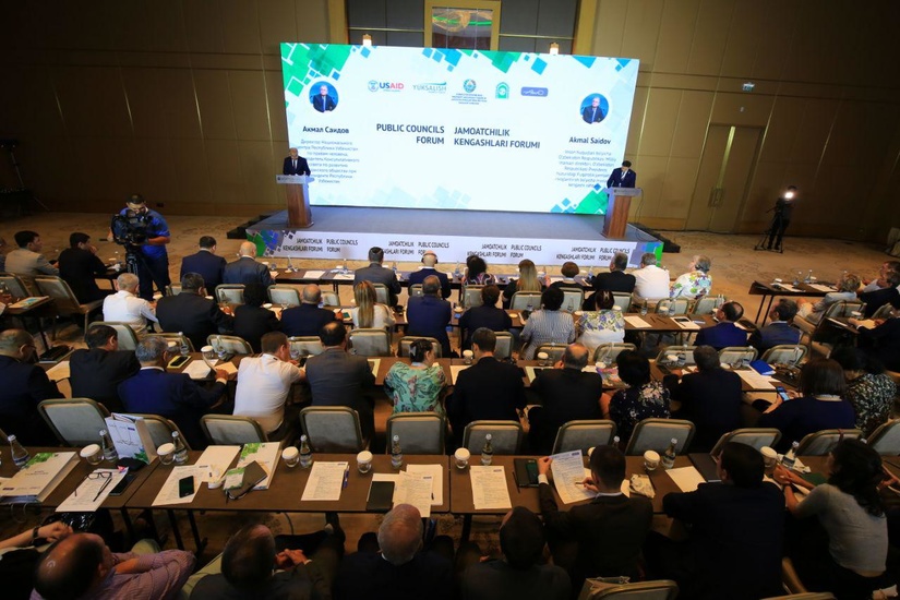 В Ташкенте впервые состоялся Форум общественных советов при госорганах