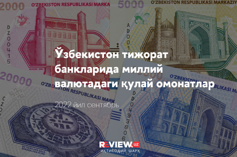 Ўзбекистон тижорат банкларида миллий валютадаги жисмоний шахслар учун қулай офлайн омонатлар шарҳи (2022 йил сентябрь) Ўзбекистон тижорат банкларида миллий валютадаги жисмоний шахслар учун қулай офлайн омонатлар шарҳи (2022 йил сентябрь)