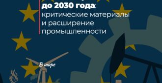 Планы Евросоюза до 2030 года: критические материалы и расширение промышленности